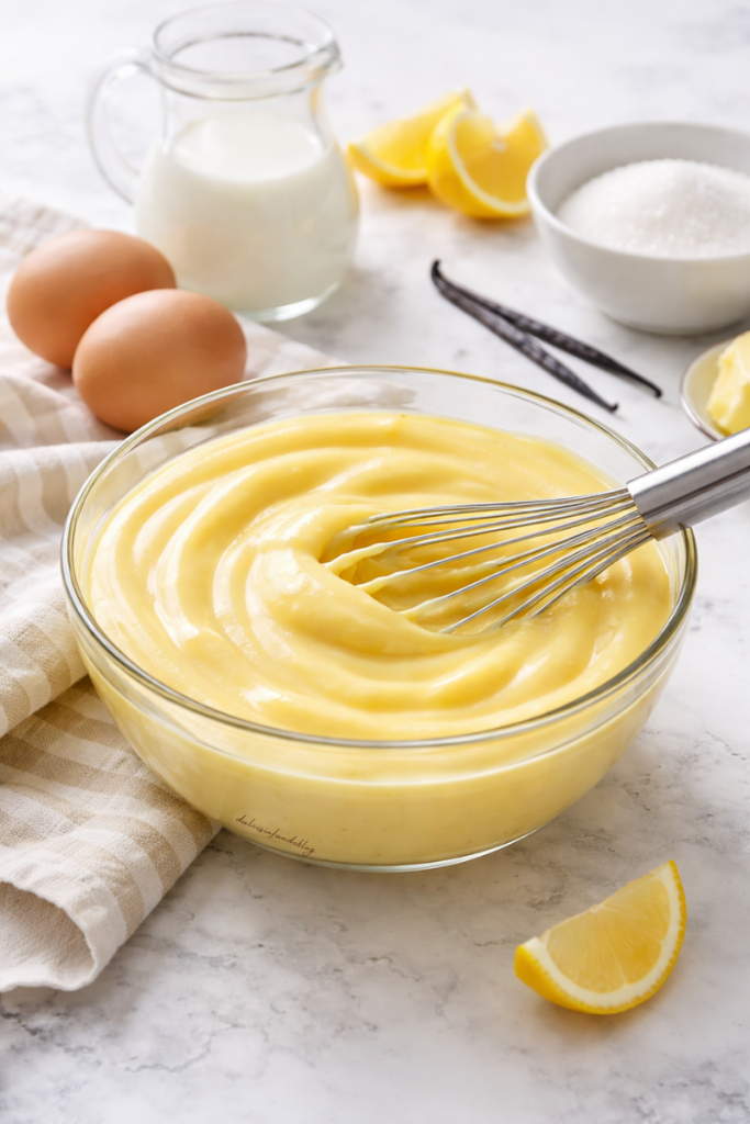 Crema pasticcera al microonde