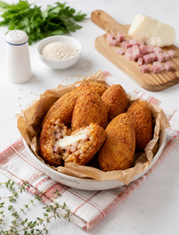 Supplì con mozzarella