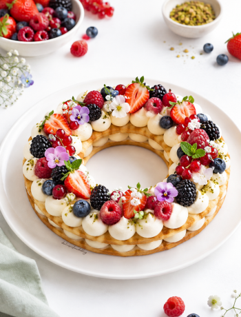 Cream tart con crema al mascarpone