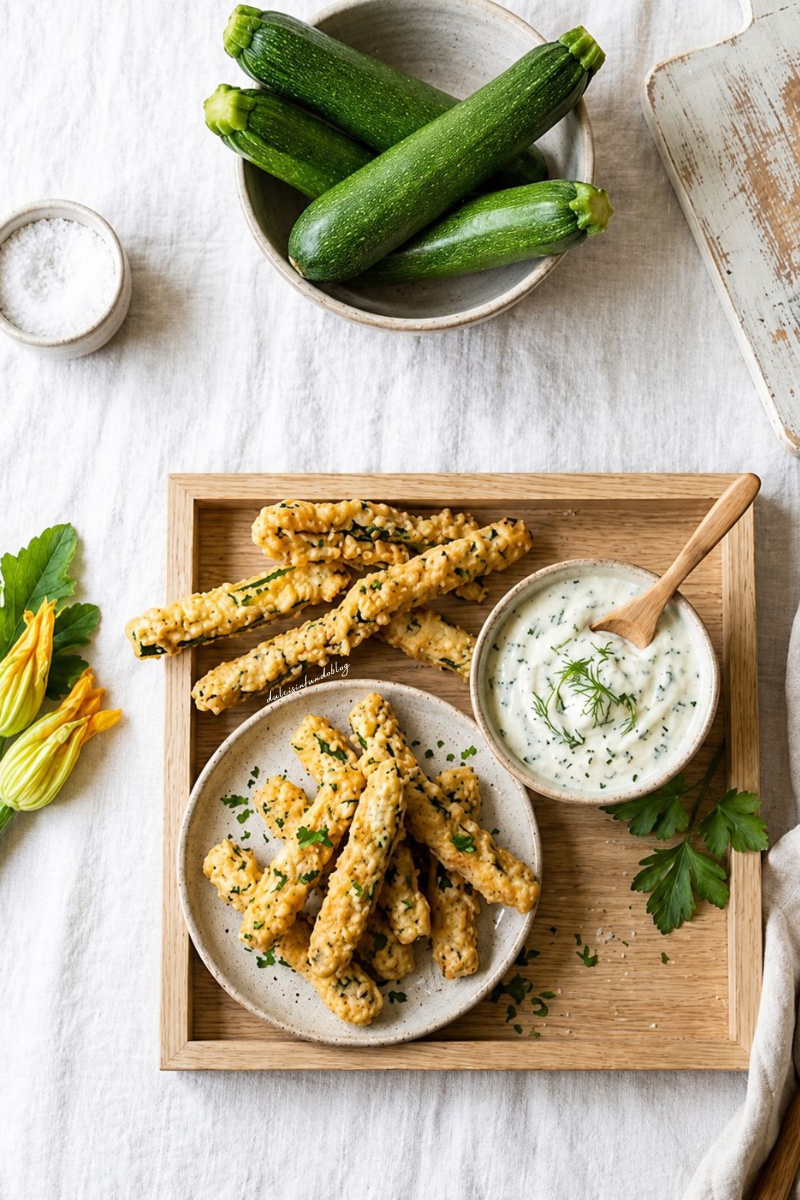 Zucchine in pastella alla birra