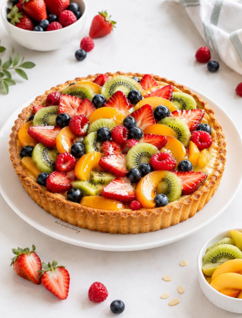 Crostata frangipane alla frutta