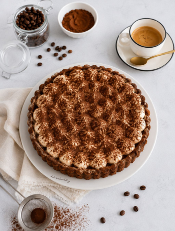 Crostata morbida al tiramisù
