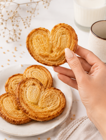 Prussiane dolci o ventagli di sfoglia