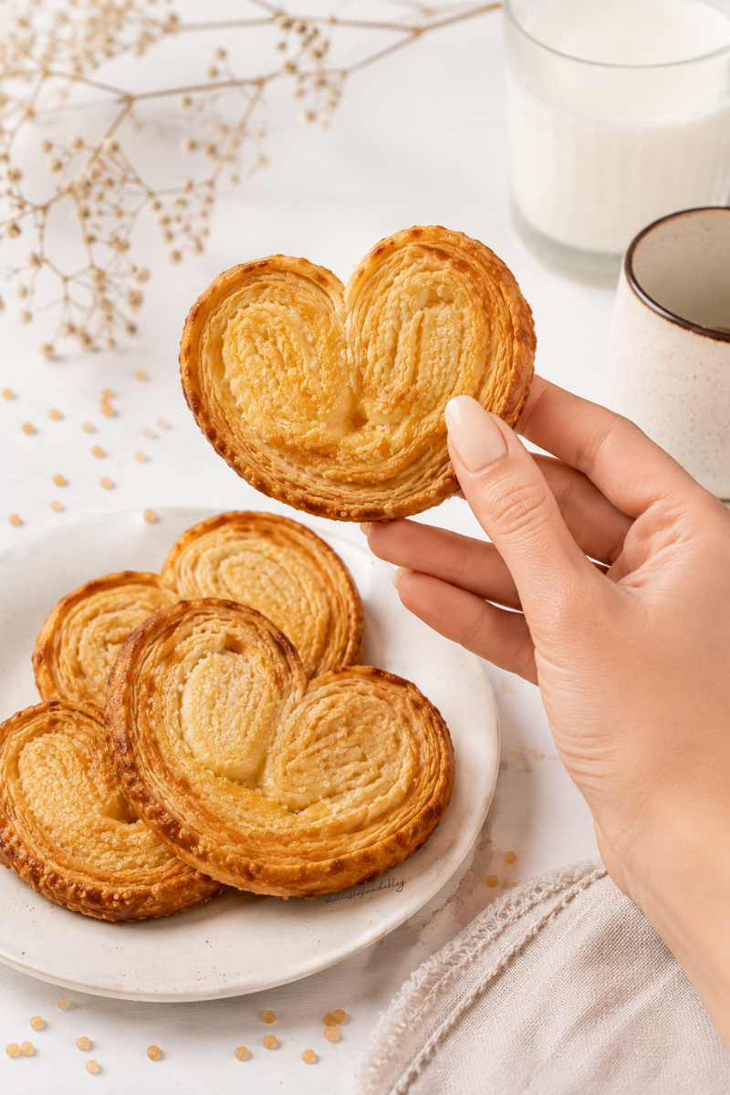 Prussiane dolci o ventagli di sfoglia