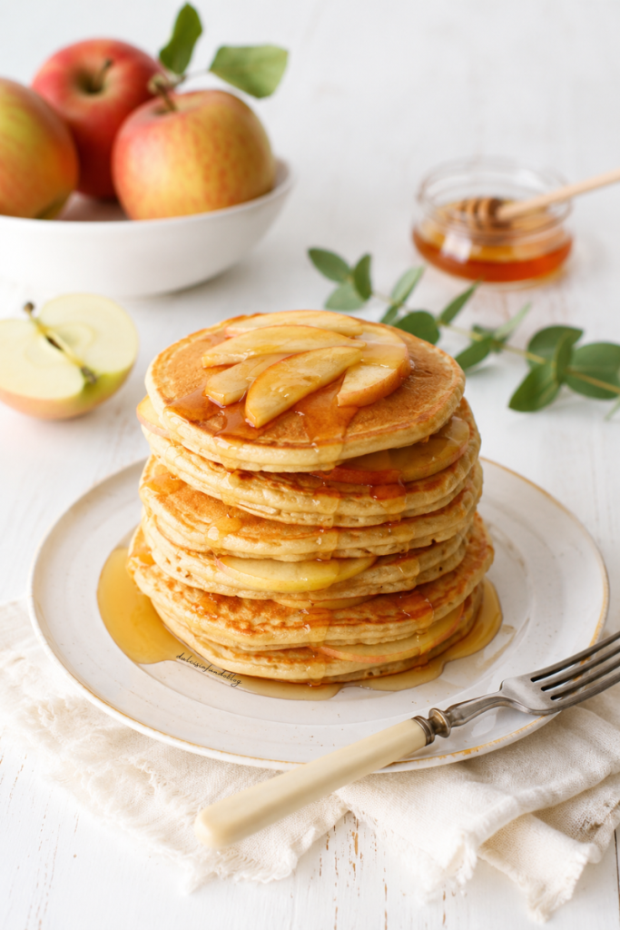 Pancake alle mele soffici