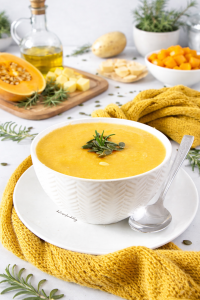 Vellutata di zucca e patate
