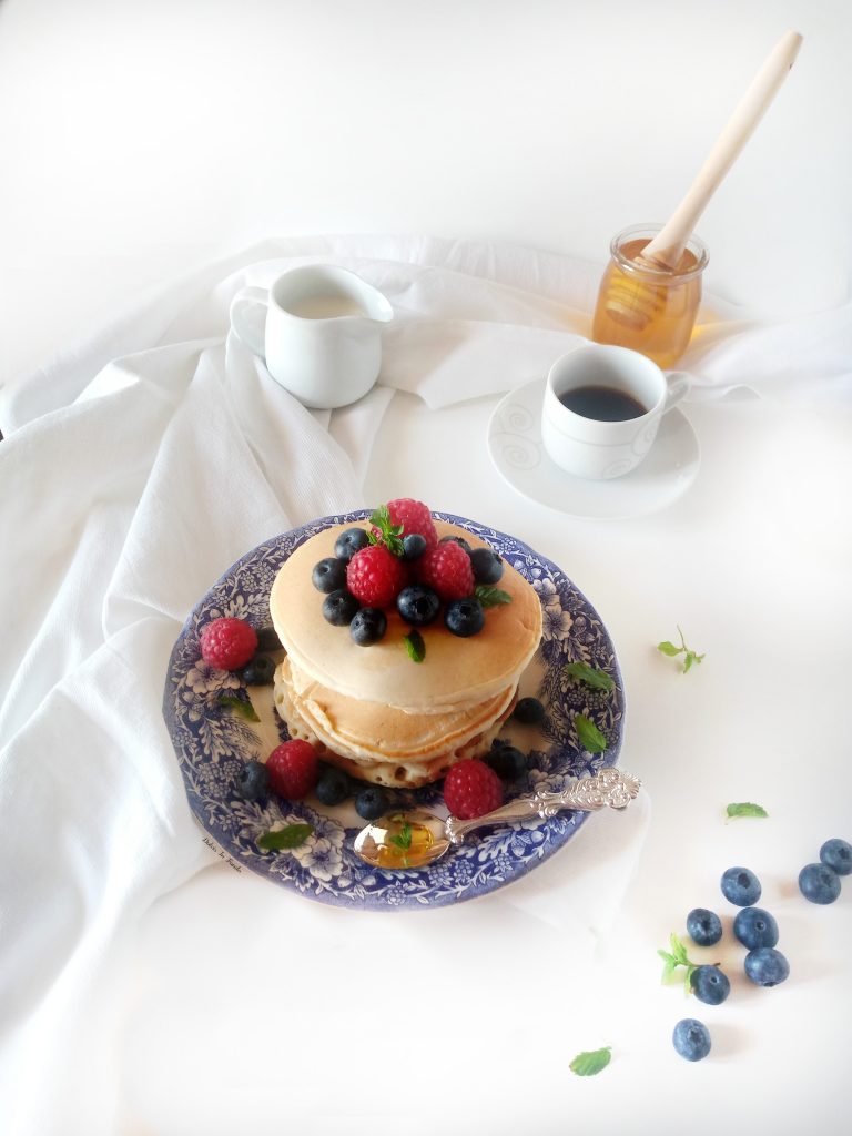 Pancake con sciroppo d'acero