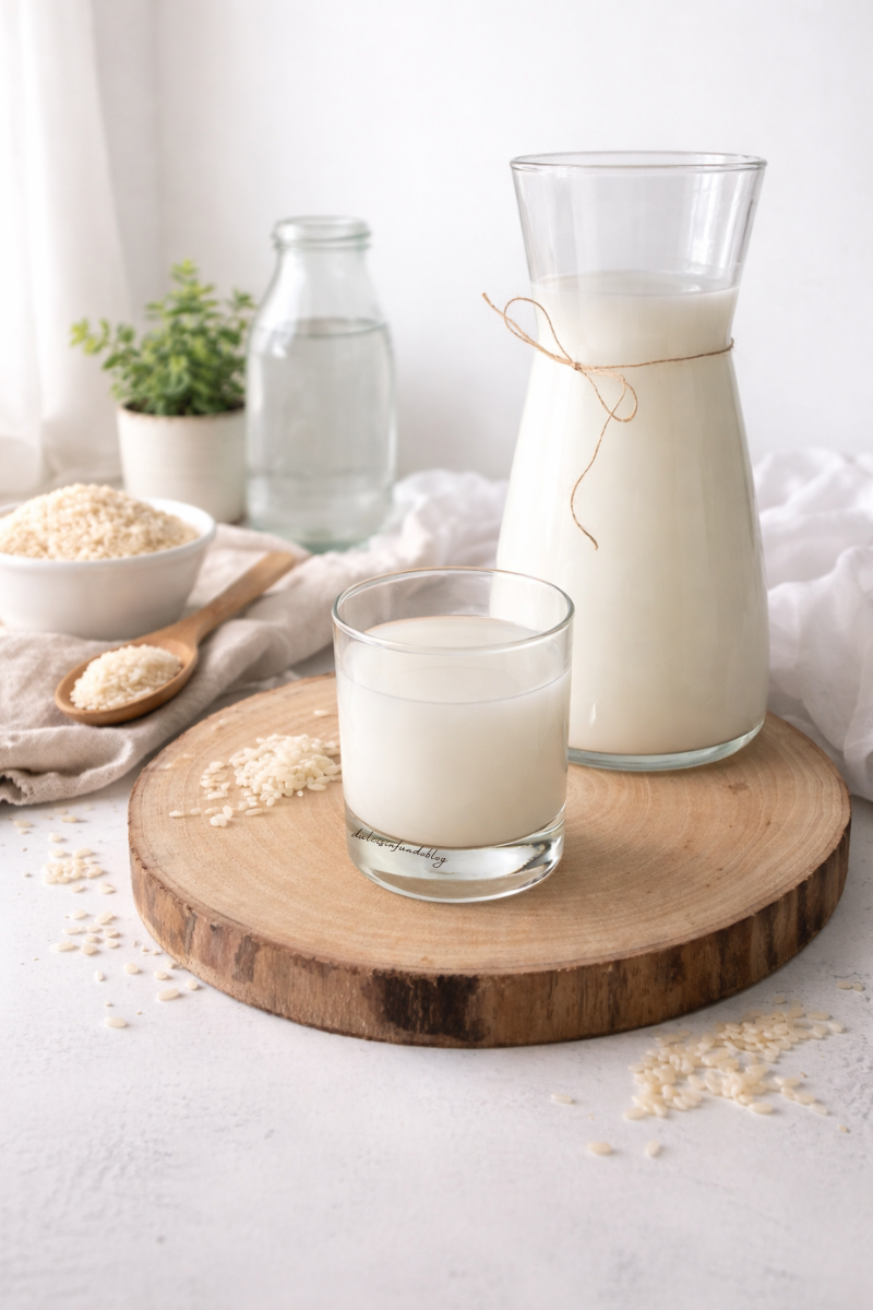 Latte di riso fatto in casa