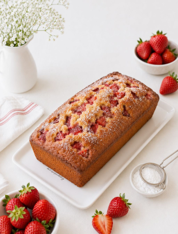 plumcake alle fragole