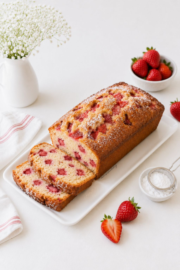 plumcake alle fragole