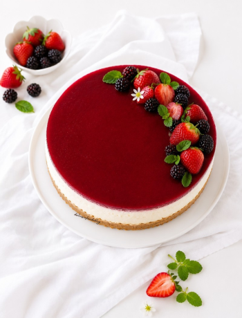 Cheesecake ricotta e fragole