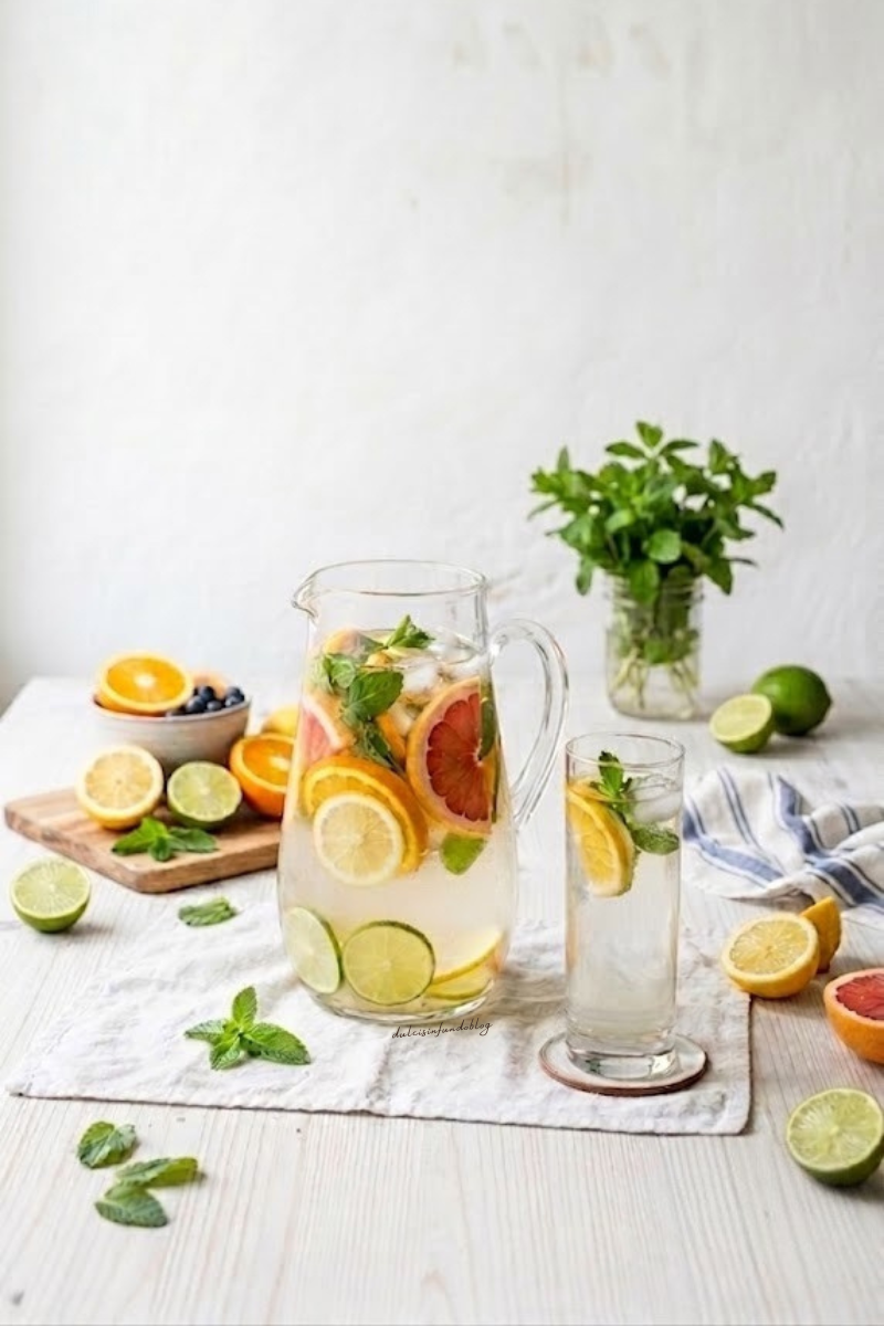 Acqua Detox agli Agrumi
