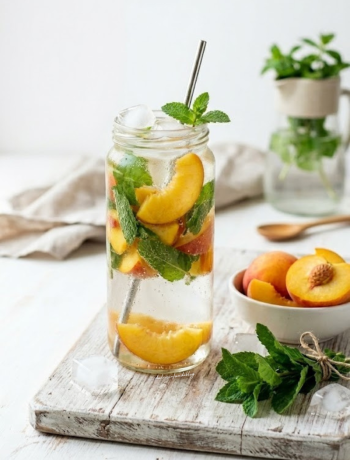 Acqua Detox Pesca e Menta
