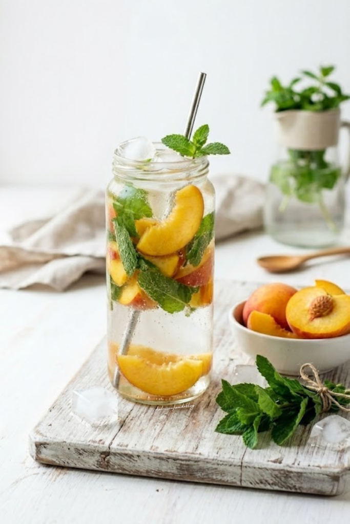 Acqua Detox Pesca e Menta