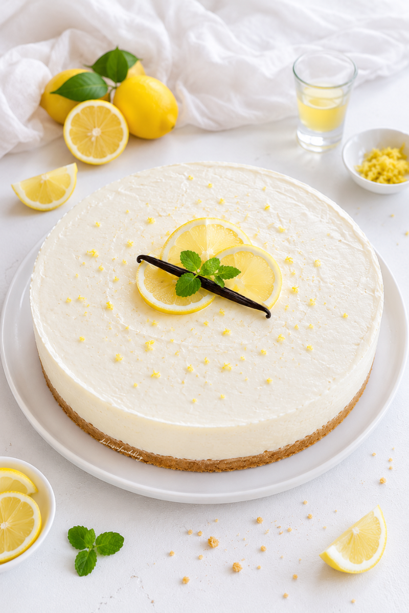 Cheesecake al limoncello