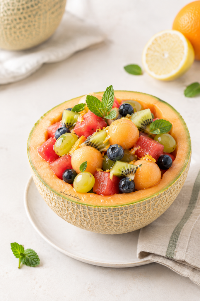 Fruit salad o Macedonia di frutta -