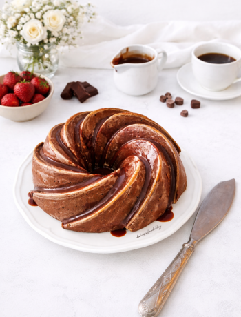 Bundt cake caffè e cioccolato