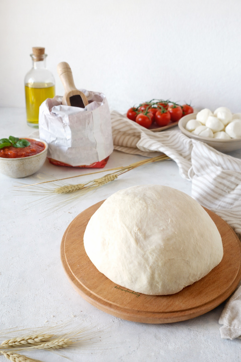 Impasto per pizza a lunga lievitazione