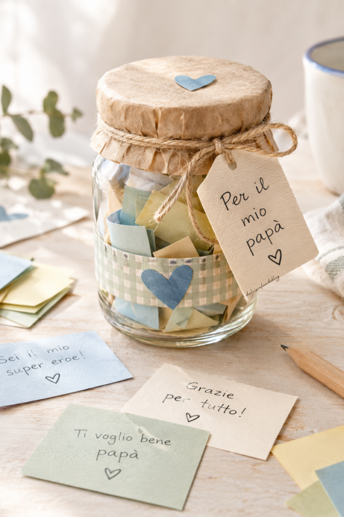 Festa del papà un'idea creativa per bambini
