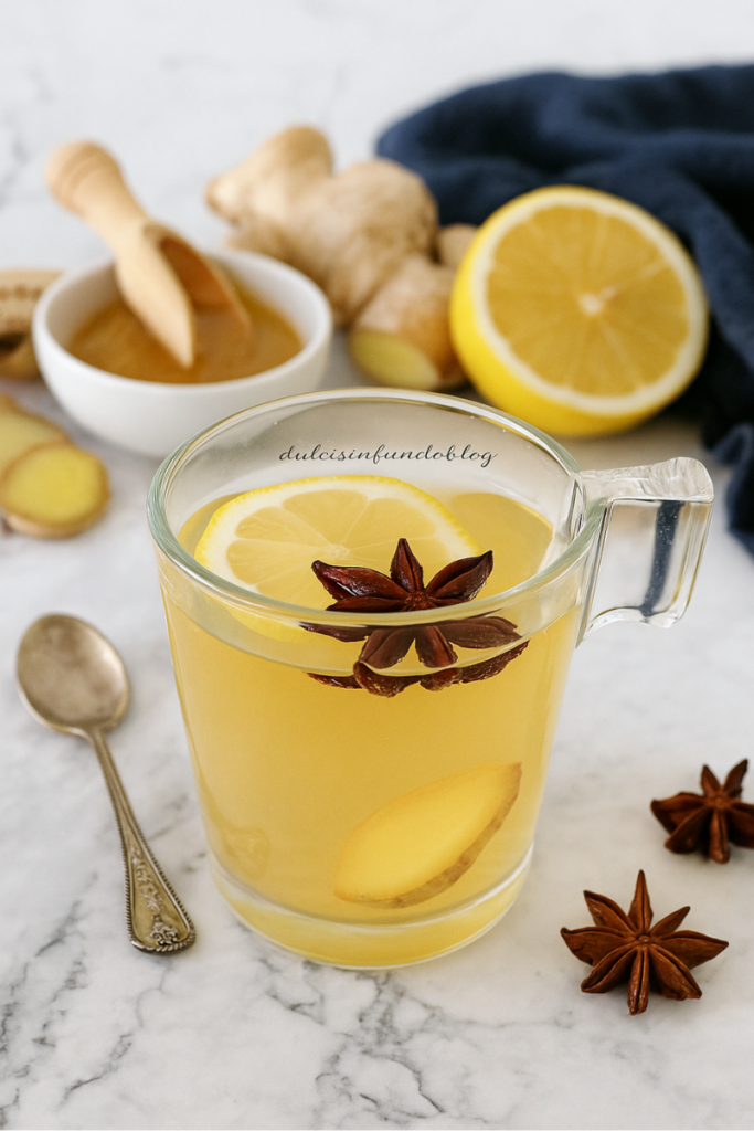 Tisana zenzero e limone: benessere in tazza