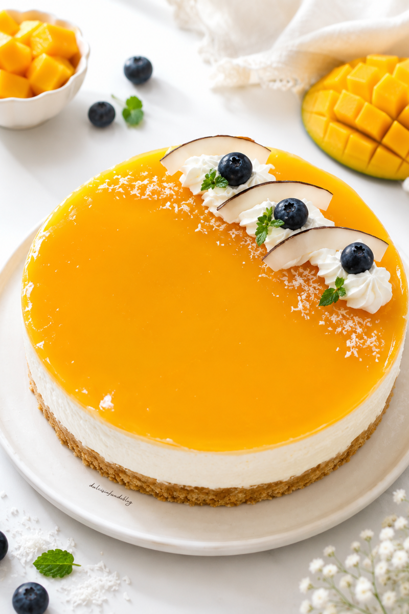 Cheesecake al mango