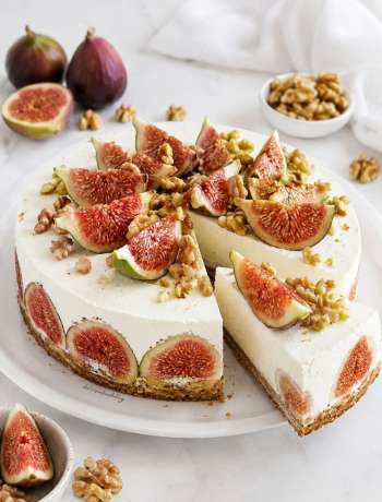 Cheesecake fichi e noci