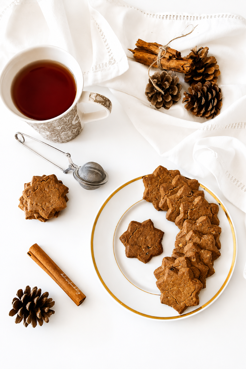 Frollini nocciole cacao e cannella