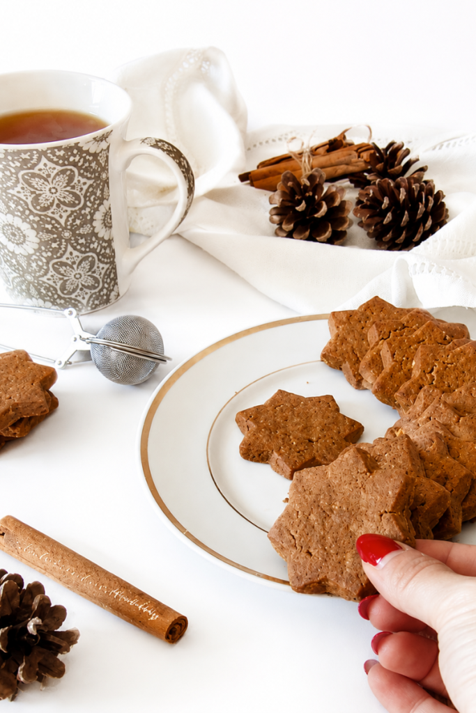 Frollini nocciole cacao e cannella