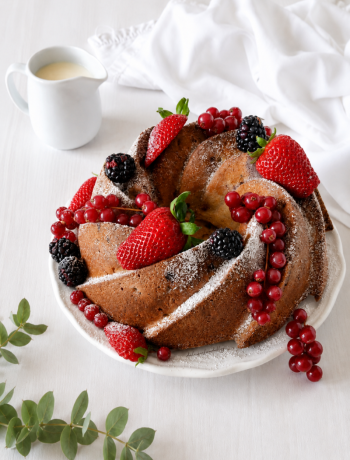 Bundt Cake ai frutti di bosco
