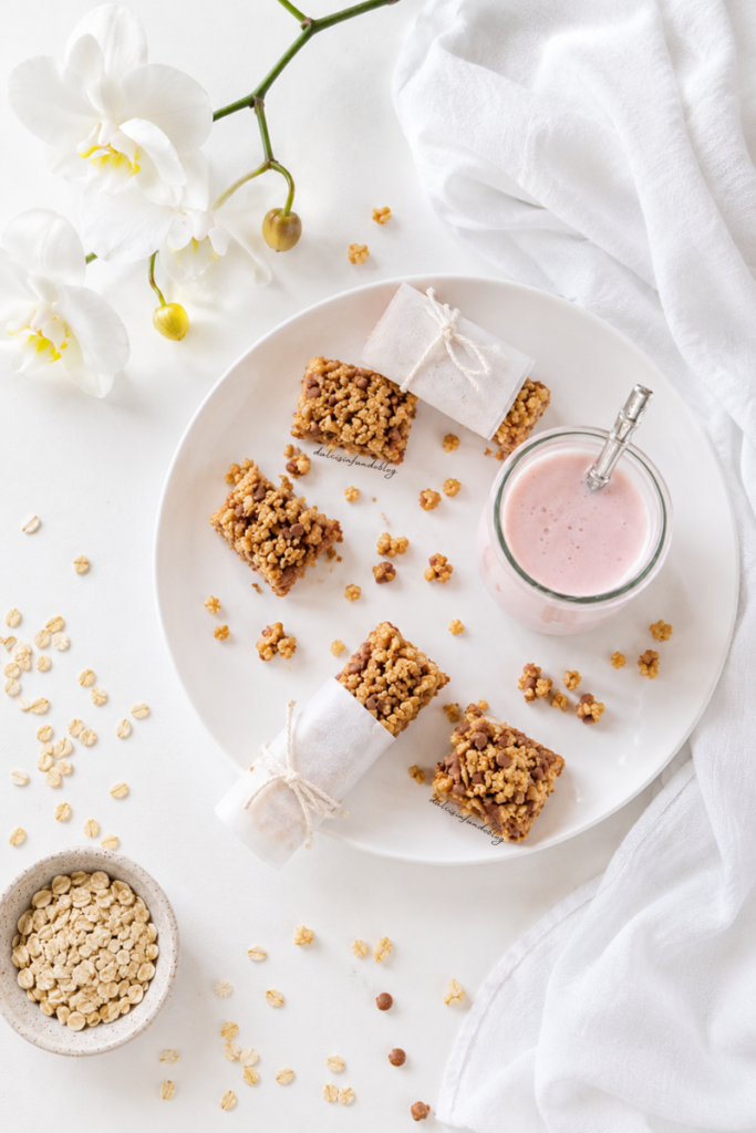 Barrette ai cereali fatte in casa