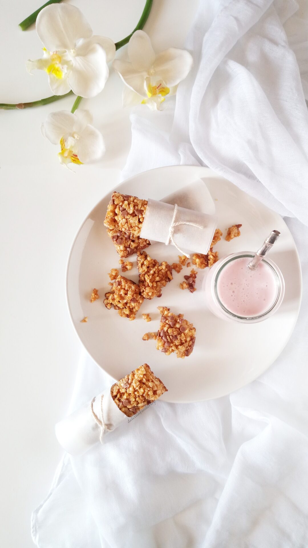 Barrette ai cereali fatte in casa sane e gustose