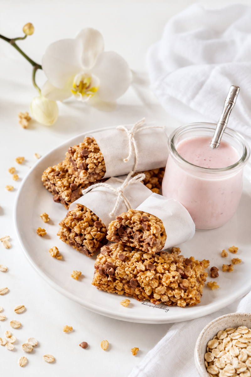 Barrette ai cereali fatte in casa