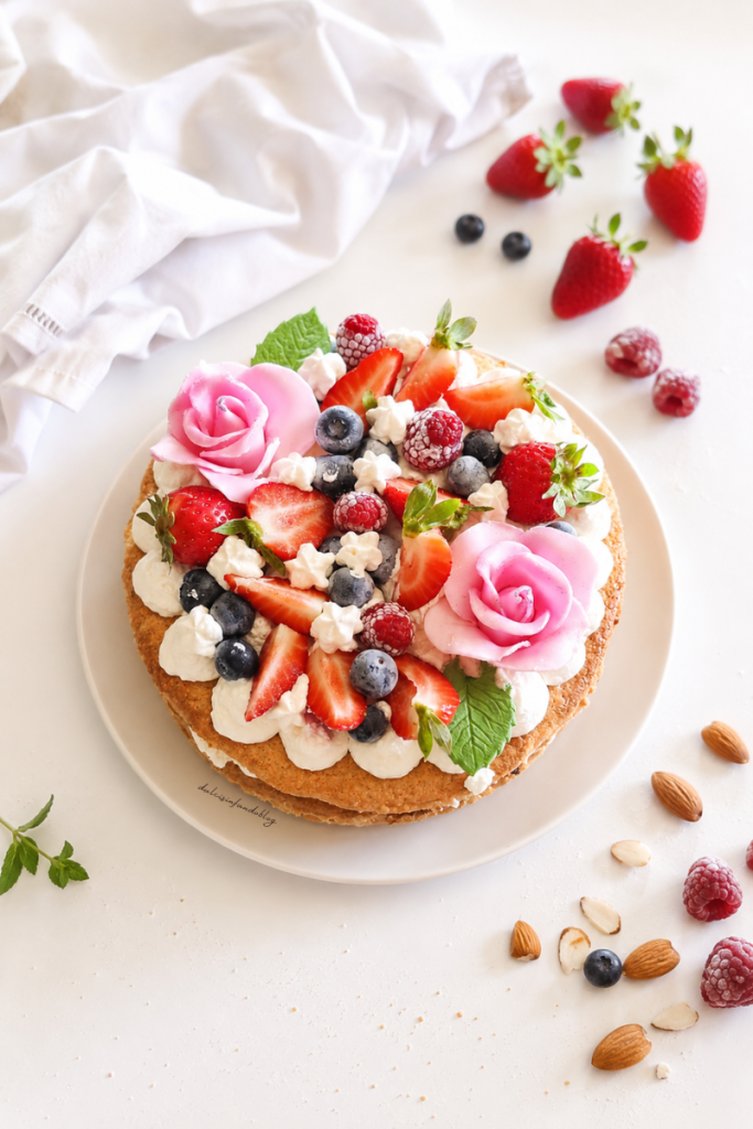 Cream Tart con frolla alle mandorle
