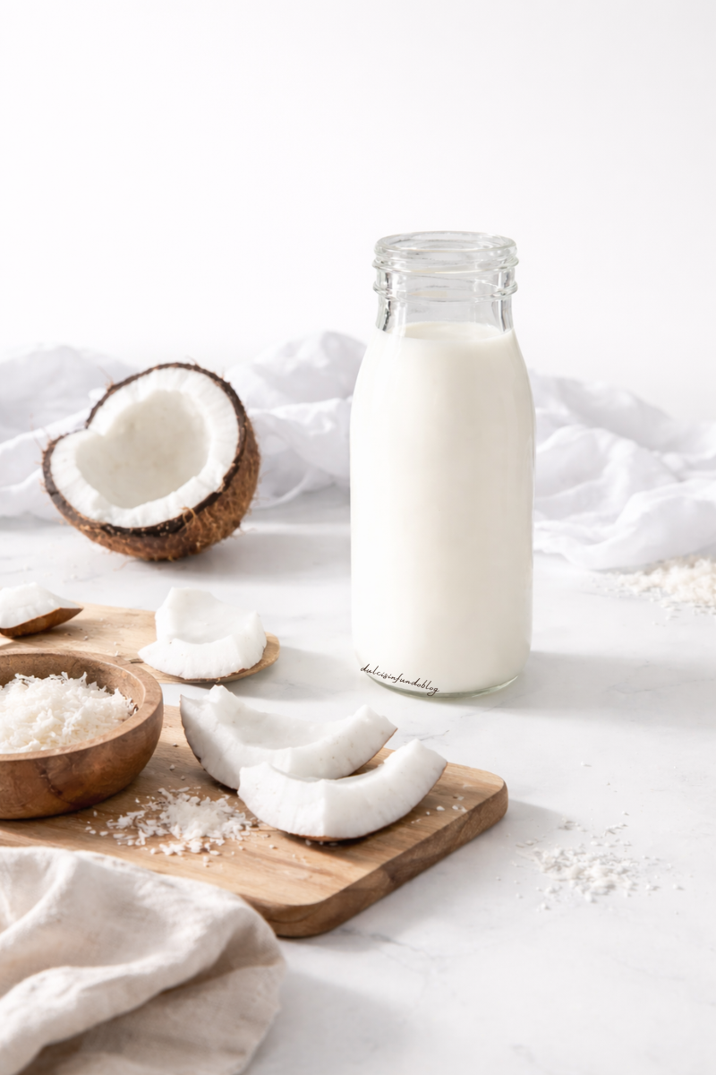 Latte di cocco fatto in casa