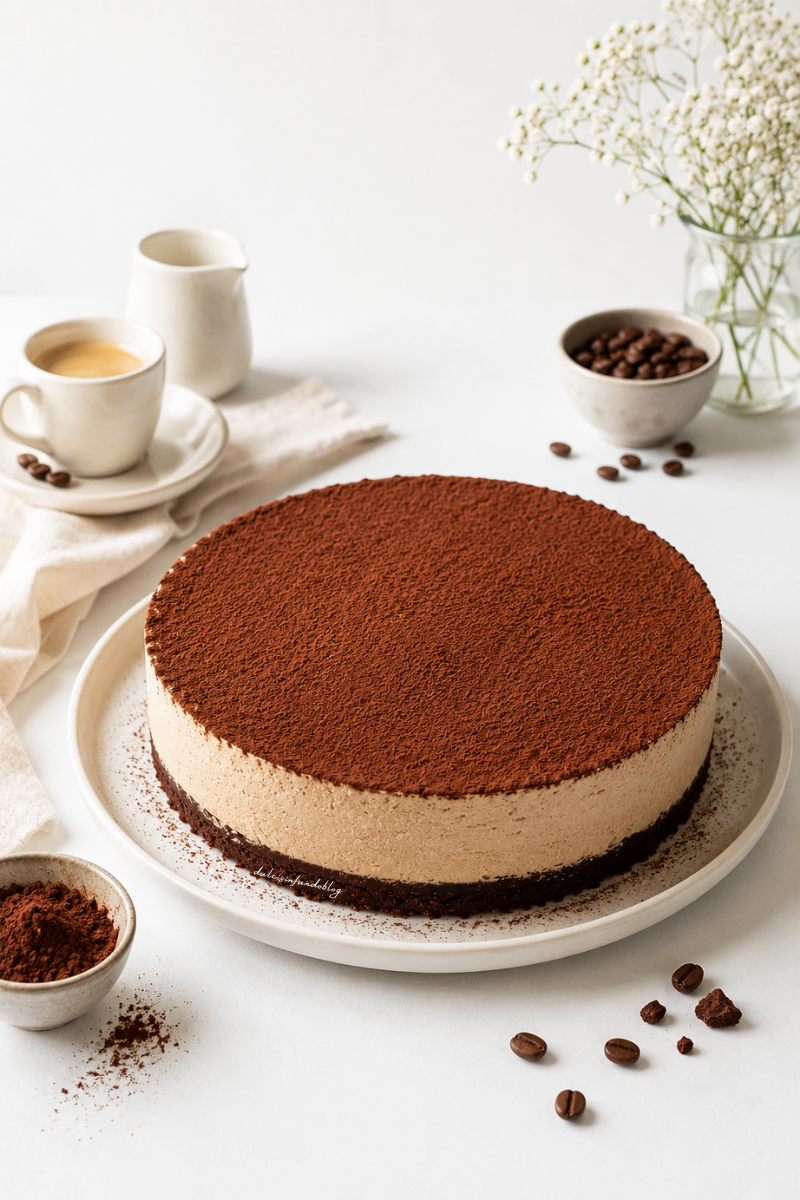 Cheesecake al caffè