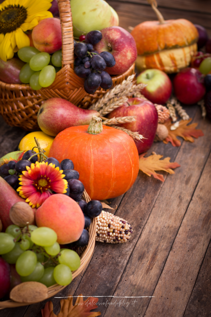 I colori dell’autunno in tavola