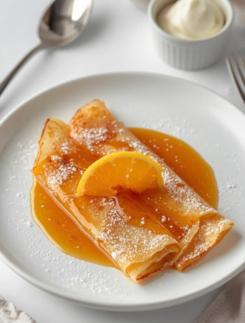 Crêpes Suzette al Grand Marnier