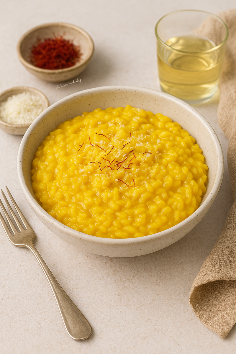 Risotto alla milanese: la ricetta originale e la sua storia