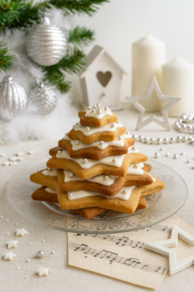 Alberi di Natale di biscotti