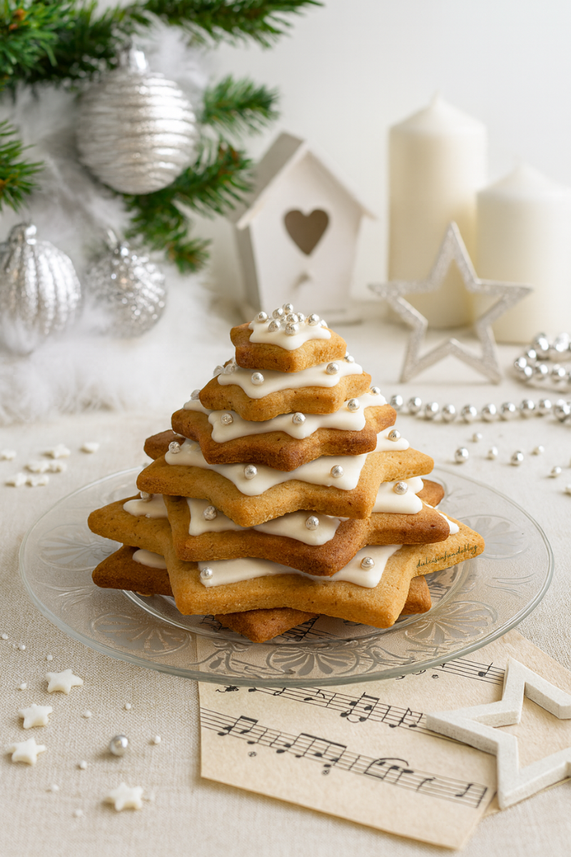 Alberi di Natale di biscotti