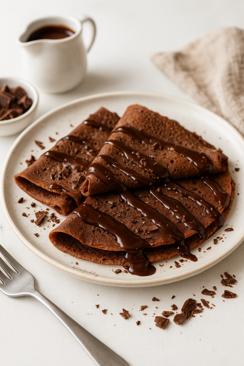 Crêpes al cioccolato