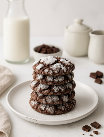 Crinkle cookies al cioccolato