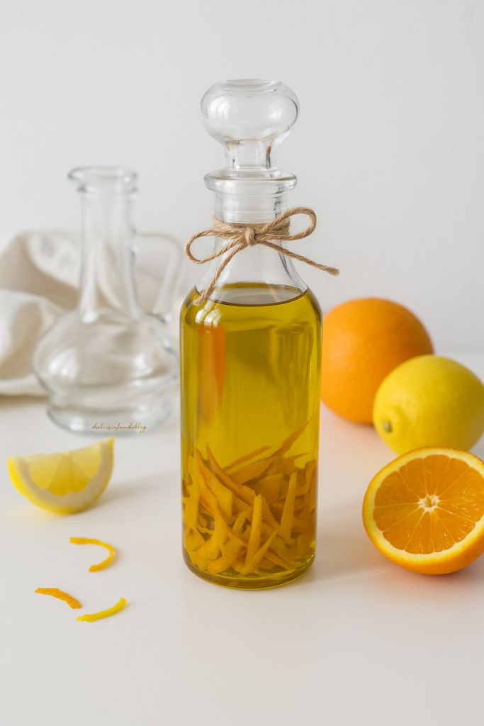 Olio aromatizzato agli agrumi