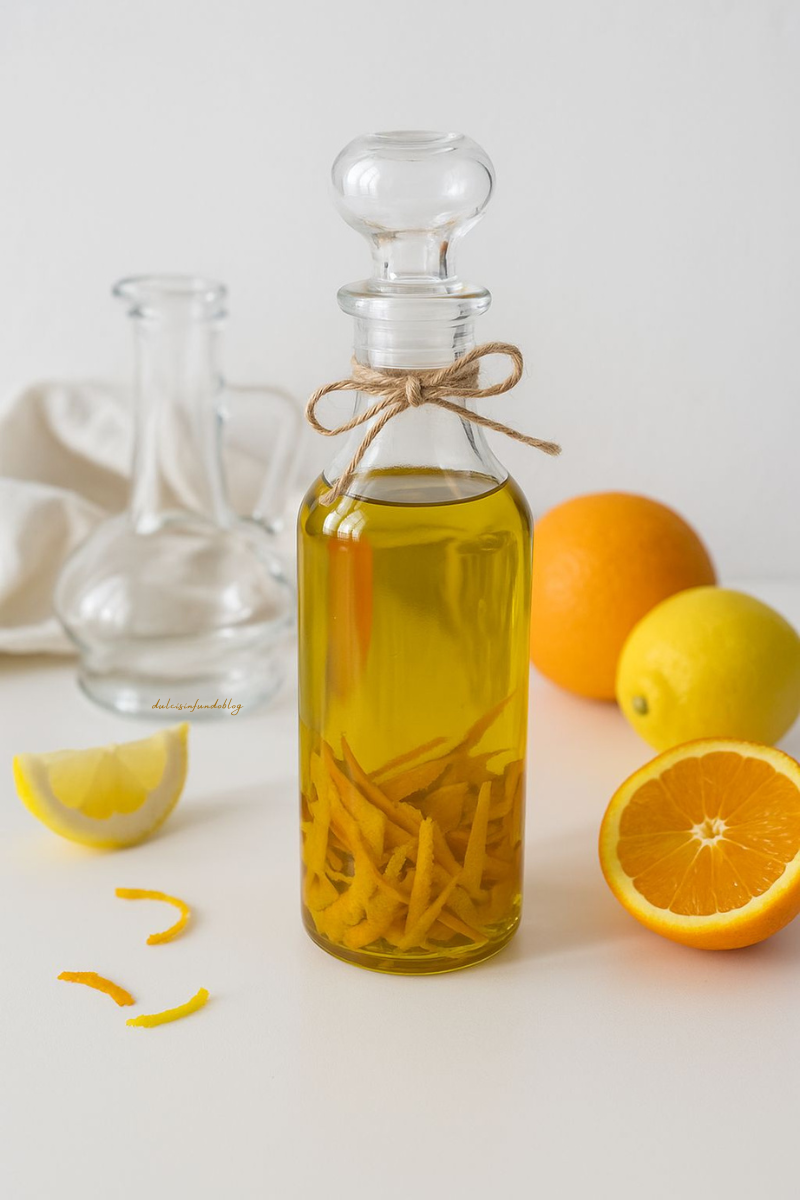 Olio aromatizzato agli agrumi