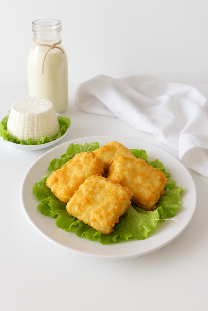 Ricotta fritta dorata