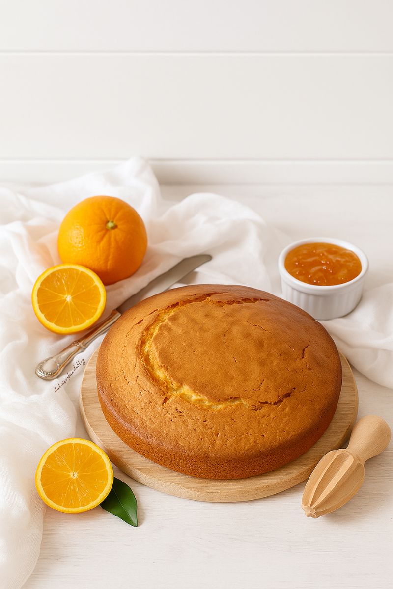 Torta Pan d’Arancio dolce soffice e profumato d’autunno