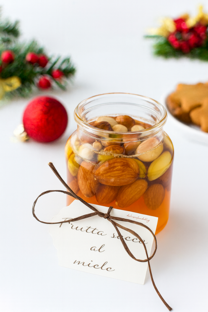 Vasetto di Miele e Frutta Secca