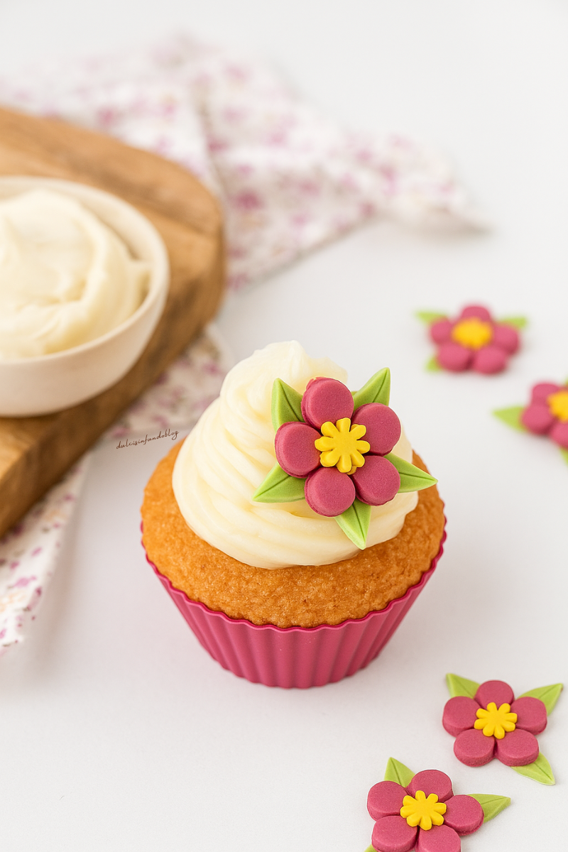 Cupcake con frosting al mascarpone