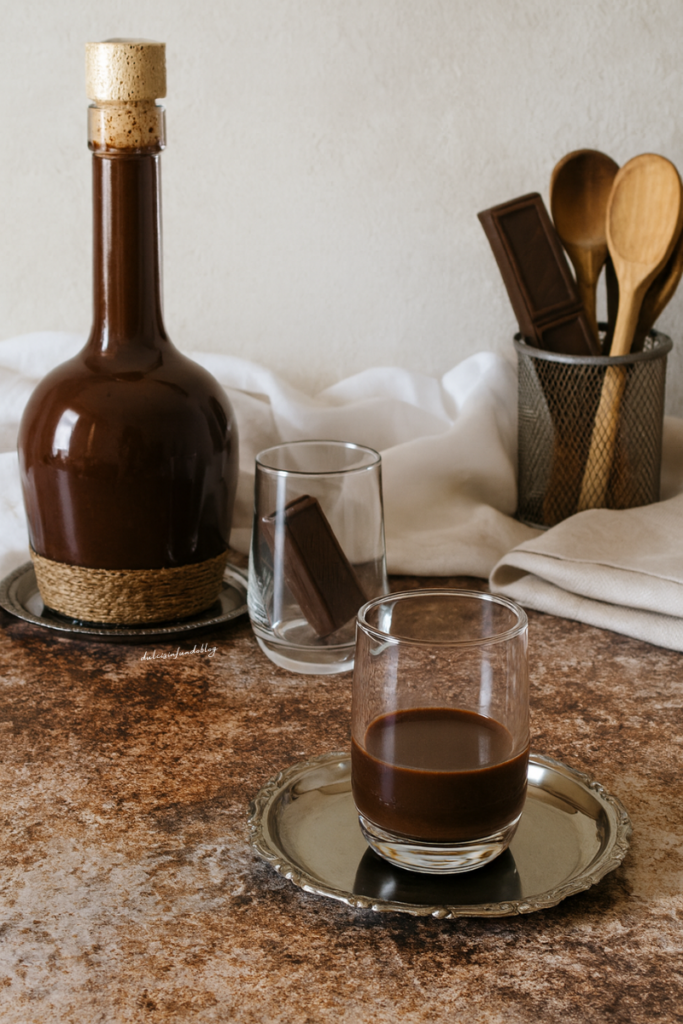 Liquore al cioccolato sfizioso