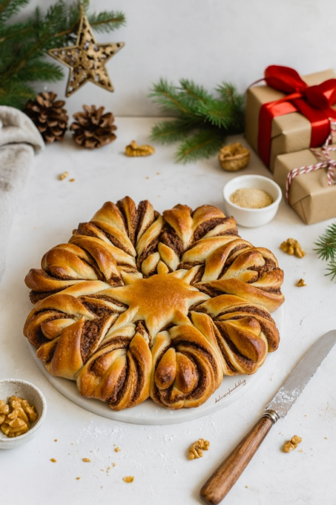 Stella di Pan Brioche e Nutella
